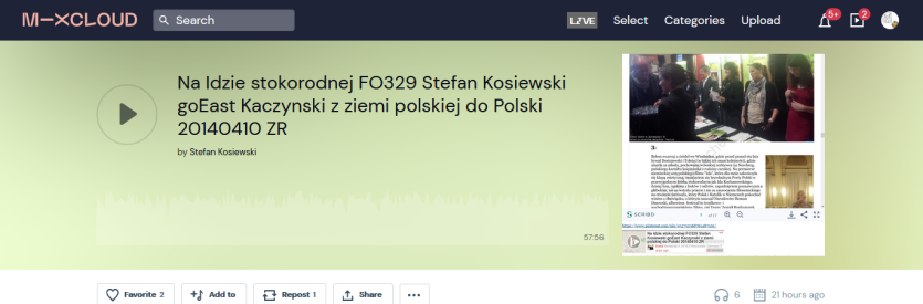 Screenshot_2021-01-19 Na Idzie stokorodnej FO329 Stefan Kosiewski goEast Kaczynski z ziemi polskiej do Polski 20140410 ZR(1)