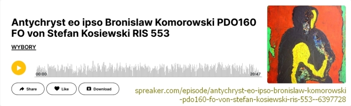 Screenshot 2024-01-13 at 13-06-40 Antychryst eo ipso Bronislaw Komorowski PDO160 FO von Stefan Kosiewski RIS 553
