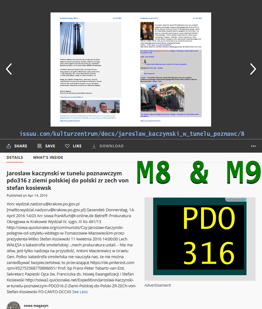 M8 M9 PDO316 Screenshot_2019-08-02 Jaroslaw kaczynski w tunelu poznawczym pdo316 z ziemi polskiej do polski zr zech von stefan kosiewsk
