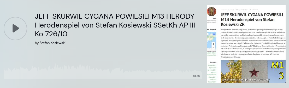 Screenshot 2021-10-26 at 03-18-24 JEFF SKURWIL CYGANA POWIESILI M13 HERODY Herodenspiel von Stefan Kosiewski SSetKh AP III [...]